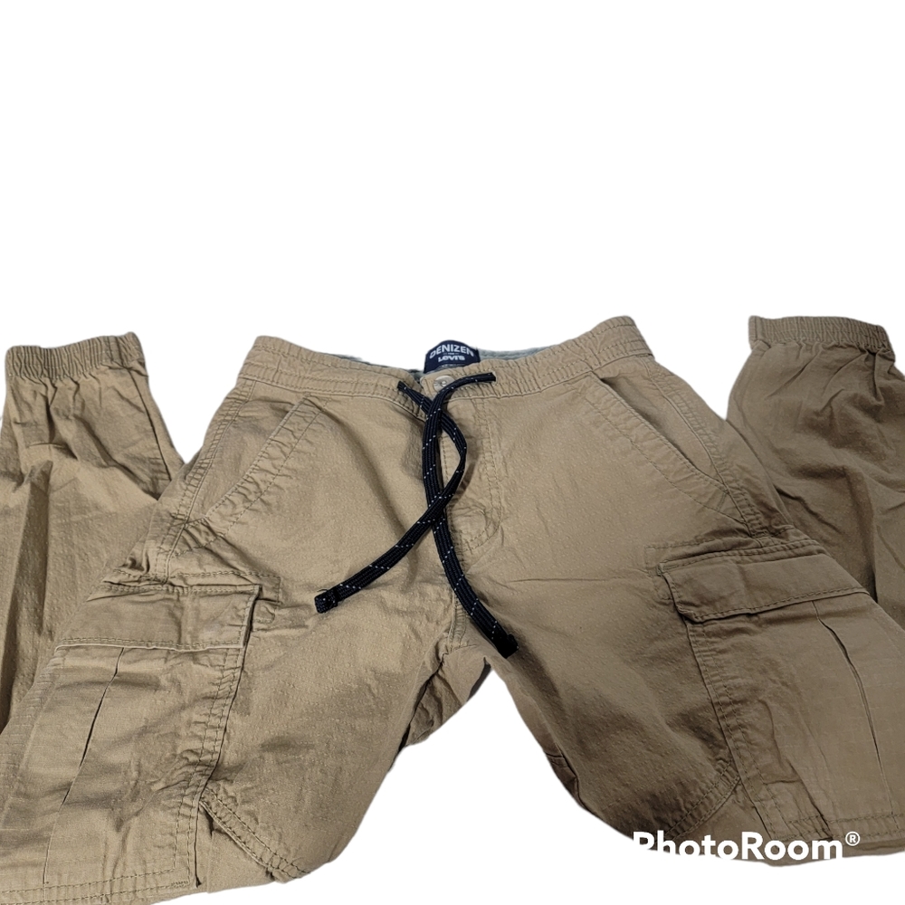 LEVI'S DENIZEN KHAKIS JOGGER BOG BOYS SIZE 14/W28